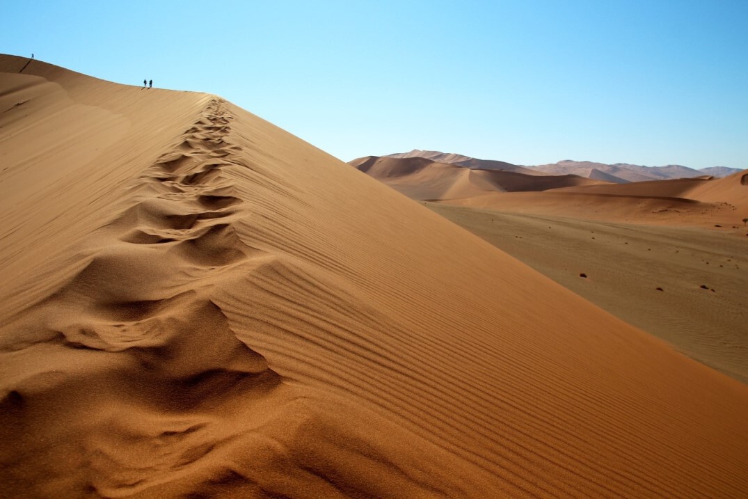 Sanddünen in Namibia