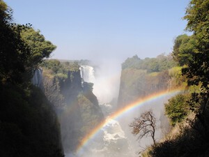 Viktoriafälle in Simbabwe