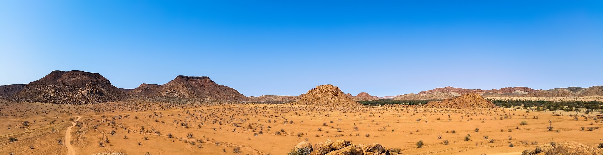 Afrika dürre Landschaft/Wüste