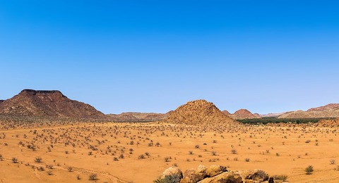 Afrika dürre Landschaft/Wüste