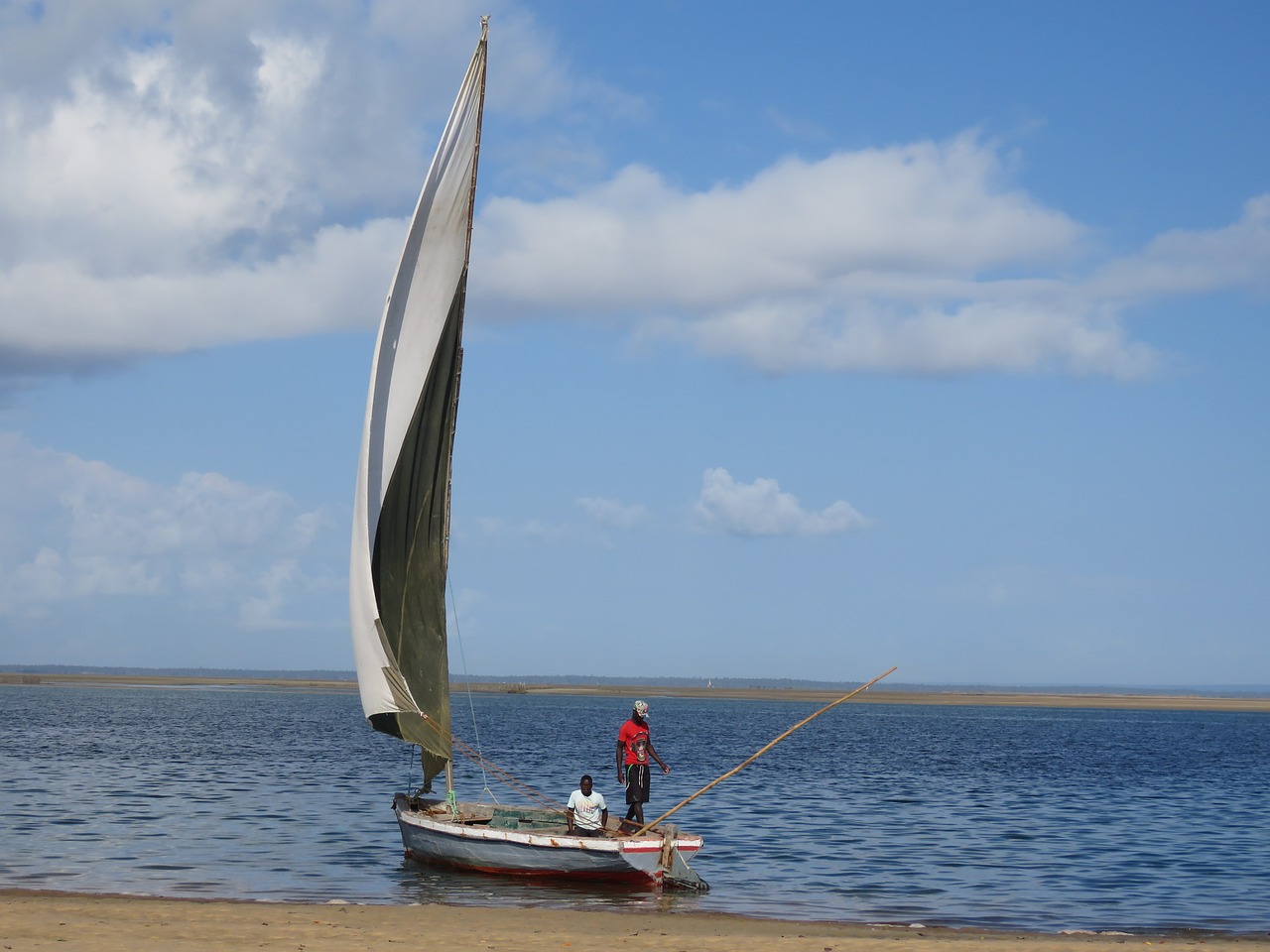 Segelboot Dhow Mosambik