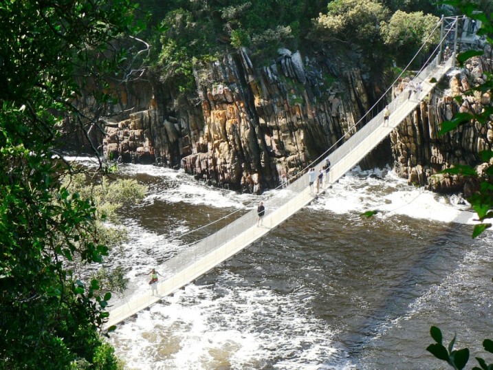 ​Hängebrücke im Tsitsikamma Nationalpark