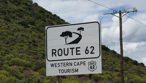 Straßenschild Route 62