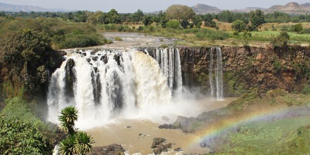 Blauer Nil, Wasserfall bei Bahir Dar