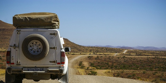Auto,Allrad,Dachzelt,Namibia