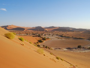 Sanddünen in Namibia