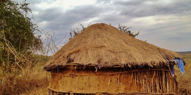 Traditionelle Bauten in Tansania